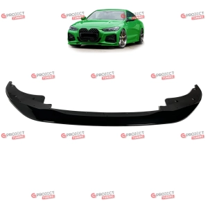 Dokładka przedniego zderzaka do BMW 4 (G22, G82) Coupe 2020 -   (czarny połysk) w stylu M pakiet