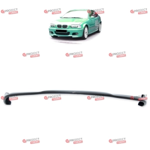 Dokładka przedniego zderzaka do BMW 3 (E46) Coupe 2000 - 2006  (wzór włókna węglowego) w stylu MVR