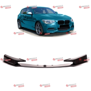 Dokładka przedniego zderzaka do BMW 1 (F20) Hatchback 2012 - 2018  (niepomalowany) w stylu M pakiet