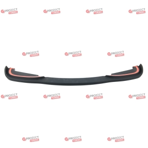 Dokładka przedniego zderzaka do BMW 3 (E46) Kabriolet 1998 - 2006  (czarny mat) w stylu HM