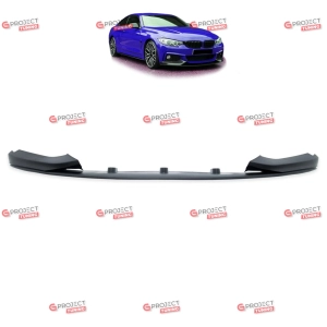 Dokładka przedniego zderzaka do BMW 4 (F36) Gran Coupe 2013 - 2021  (czarny mat) w stylu M pakiet