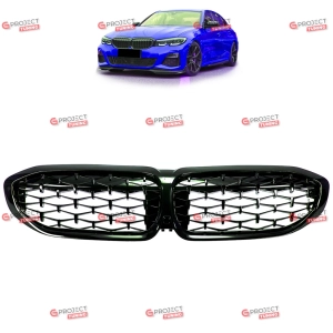 Grill do BMW 3 (G20, G80) Sedan 2019 - 2022 (czarny połysk)
