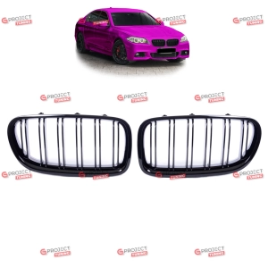 Grill do BMW 5 (F10) Sedan 2010 - 2018 (czarny połysk) w stylu M pakiet