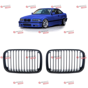 Grill do BMW 3 (E36) Coupe 1991 - 1996 (czarny połysk)