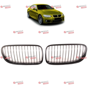 Grill do BMW 3 (E93) Kabriolet 2010 - 2013 po liftingu (czarny połysk)
