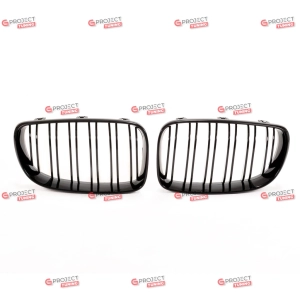 Grill do BMW 1 (E82) Coupe 2007 - 2011 po liftingu (czarny połysk) w stylu M pakiet
