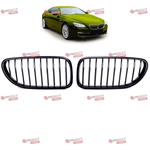Grill do BMW 6 (F06) Gran Coupe 2011 - 2018 (czarny mat)