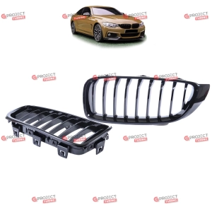 Grill do BMW 4 (F32, F82) Coupe 2013 - 2021 (czarny połysk)