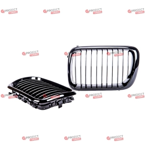 Grill do BMW 3 (E36) Coupe 1996 - 1999 po liftingu (czarny połysk)