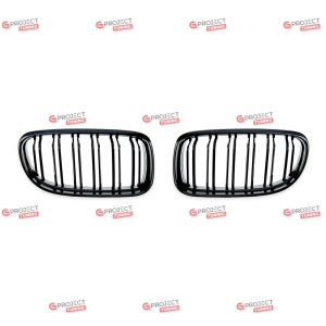 Grill do BMW 3 (E91) Touring 2008 - 2011 po liftingu (czarny połysk) w stylu M pakiet