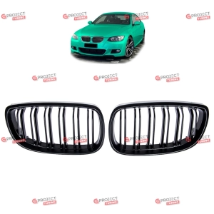 Grill do BMW 3 (E93) Kabriolet 2005 - 2010 (czarny mat) w stylu M pakiet
