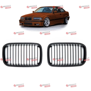 Grill do BMW 3 (E36) Kabriolet 1991 - 1996 (czarny mat)
