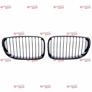 Grill do BMW 1 (E82) Coupe 2007 - 2011 po liftingu (czarny mat)