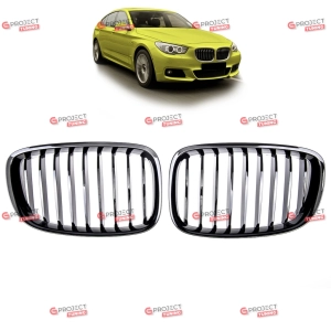 Grill do BMW 5 (F07) Gran Turismo 2013 - 2017 (czarny połysk)