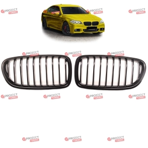 Grill do BMW 5 (F10) Sedan 2010 - 2018 (czarny połysk)