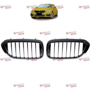 Grill do BMW 5 (G31) Touring 2017 - 2021 (czarny połysk)
