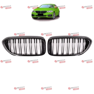 Grill do BMW 5 (G31) Touring 2017 - 2021 (czarny połysk) w stylu M pakiet