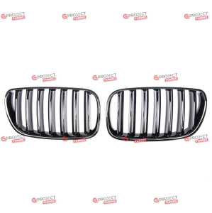 Grill do BMW X3 (E83) 2006 - 2010 po liftingu (czarny połysk)