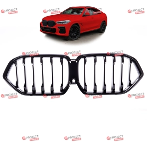 Grill do BMW X6 (G06, F96) 2019 -  (czarny połysk)