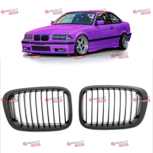 Grill do BMW 3 (E36) Coupe 1991 - 1996 (czarny połysk / chrom)