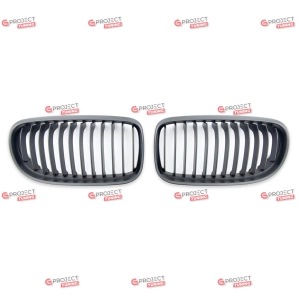 Grill do BMW 3 (E90) Sedan 2008 - 2011 po liftingu (czarny mat)