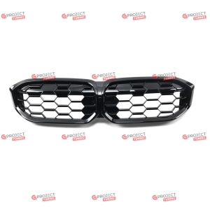Grill do BMW 3 (G20, G80) Sedan 2022 -  po liftingu (czarny połysk) w stylu Diamond