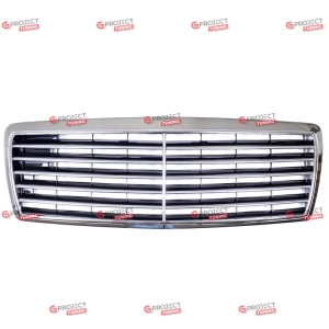 Grill do MERCEDES C-Class (S202) Kombi 1993 - 2000 (czarny połysk / chrom)