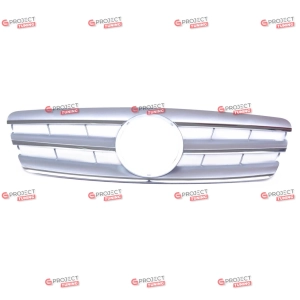 Grill do MERCEDES C-Class (S203) Kombi 2000 - 2007 (srebrny / chrom)