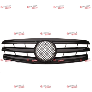 Grill do MERCEDES C-Class (S203) Kombi 2000 - 2007 (czarny połysk)