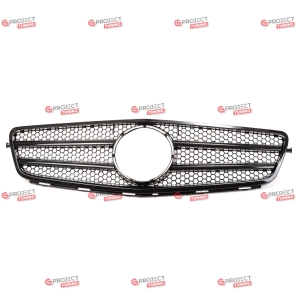 Grill do MERCEDES C-Class (S204) Kombi 2007 - 2011 (czarny połysk)