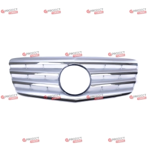 Grill do MERCEDES E-Class (S211) Kombi 2006 - 2009 po liftingu (chrom / srebrny)