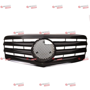 Grill do MERCEDES E-Class (W211) Sedan 2006 - 2009 po liftingu (czarny połysk)