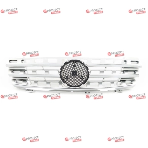 Grill do MERCEDES M-Class (W164) 2005 - 2008 (srebrny / chrom)