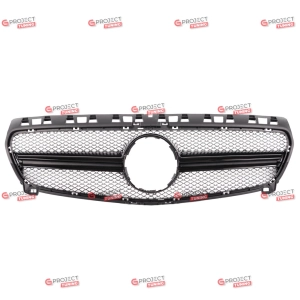 Grill do MERCEDES A-Class (W176) 2012 - 2015 (czarny połysk) w stylu AMG
