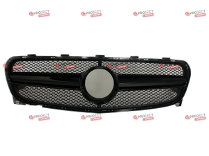 Grill do MERCEDES GLA-Class (X156) 2017 - 2019 po liftingu (czarny połysk) w stylu AMG