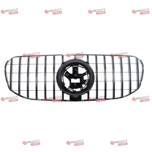 Grill do MERCEDES GLS (X167) 2018 -  (czarny połysk) w stylu Panamericana