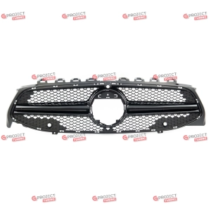 Grill do MERCEDES CLA (X118) Shooting Brake 2019 -  (czarny połysk) w stylu AMG