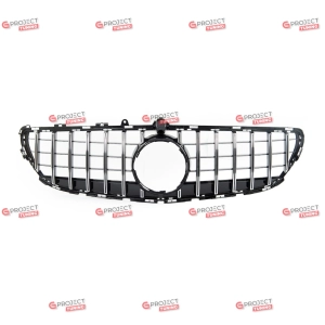 Grill do MERCEDES CLS (C218) 2014 - 2018 po liftingu (czarny połysk / chrom) w stylu Panamericana