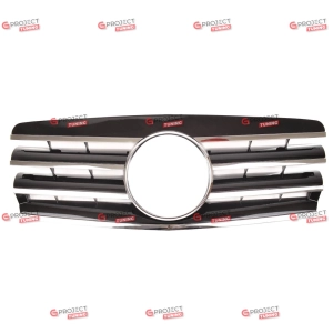Grill do MERCEDES C-Class (W202) Sedan 1993 - 2000 (czarny połysk / chrom)