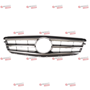 Grill do MERCEDES C-Class (S204) Kombi 2007 - 2015 (czarny / chrom) w stylu sport