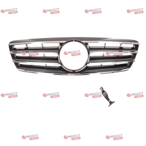 Grill do MERCEDES C-Class (S203) Kombi 2000 - 2007 (czarny / chrom)