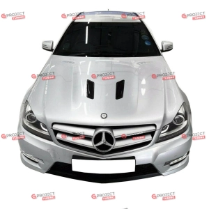 Maska do MERCEDES C-Class (W204) Sedan 2011 - 2015 po liftingu (aluminium) w stylu AMG