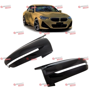 Zestaw osłon lusterek do BMW 3 (G21, G81) Touring 2022 -   (czarny połysk) w stylu M pakiet