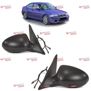 Zestaw lusterek podgrzewanych (elektryczne) do BMW 3 (E46) Sedan 1998 - 2005  w stylu M3