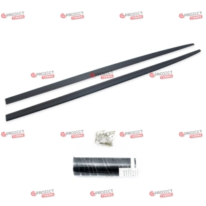 Dokładki progów do BMW 3 (E90) Sedan 2004 - 2011 (czarny mat) w stylu M pakiet