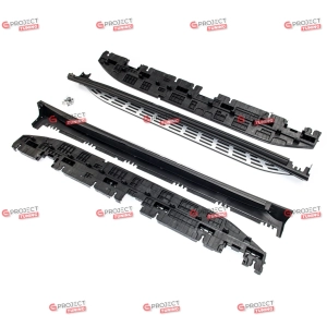 Stopnie boczne do MERCEDES GLS (X167) 2019 -  (matowy chrom / aluminium)