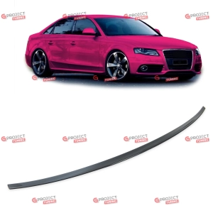 Spoiler tylny do AUDI A4 B8 (8K) Saloon 2007 - 2015  (czarny połysk) w stylu sport
