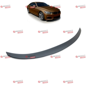Spoiler tylny do BMW 4 (F36) Gran Coupe 2014 -   (czarny mat) w stylu M pakiet