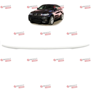 Spoiler tylny do BMW X6 (E71, E72) 2007 - 2014  (szary / do pomalowania) w stylu M pakiet