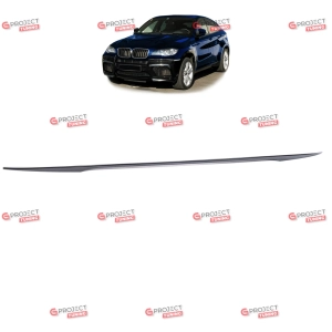 Spoiler tylny do BMW X6 (E71, E72) 2007 - 2014  (czarny połysk / kod Koloru 668) w stylu M pakiet